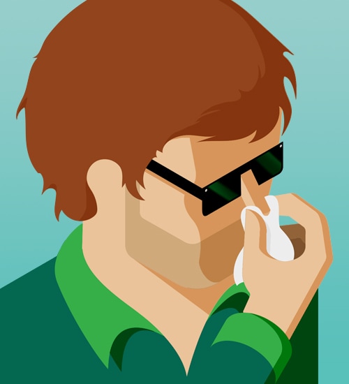 THE RIGHT WAY TO TREAT A NOSEBLEED